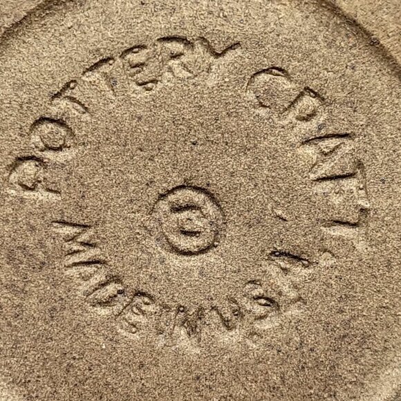 Pottery Craft USA Robert Maxwell Brown Tan Ceramic Cups (2) - Picture 9 of 9